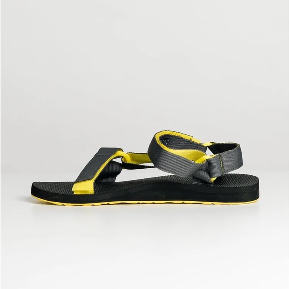 🖤🖤 Mens Teva Original Universal Sandal Grey/yellow Size 12 - Picture 5 of 5